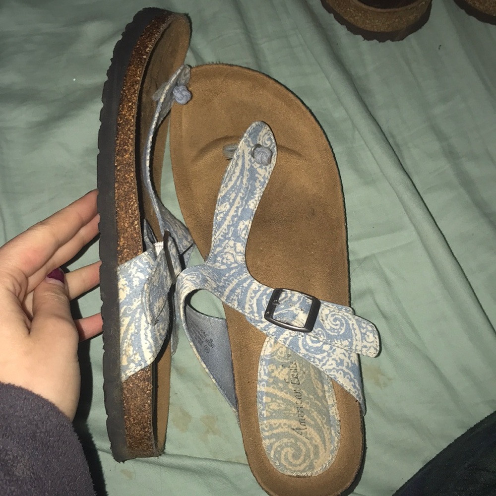 Look alike American eagle Birkenstock’s